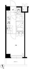 ルーブル目黒不動前の間取り画像