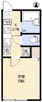 コーポKの間取り画像