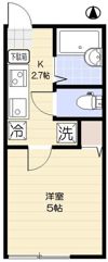 コーポKの間取り画像