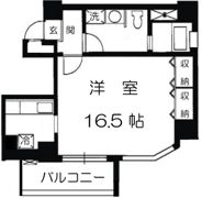 スカイビュー246の間取り画像