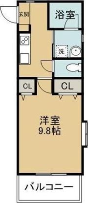 グランドソレーユ稲川の間取り画像