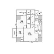 ALTERNA三軒茶屋の間取り画像