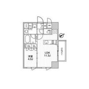 ALTERNA三軒茶屋の間取り画像