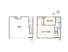 Casa garage Fiorire Ⅱの間取り画像