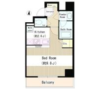 バンブー岩本町の間取り画像
