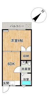 パークサイド名切の間取り画像