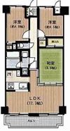 ワコーレ鴻巣Ⅱの間取り画像