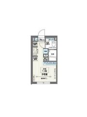 COCOCUBE矢口渡の間取り画像