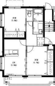 フォルティーレ下北Iの間取り画像