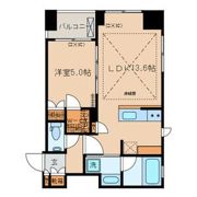 リビオ日本橋浜町パークフィールの間取り画像