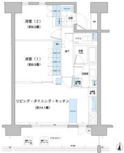 ガーデニエール砧レジデンスの間取り画像