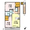D-roomつかさの間取り画像