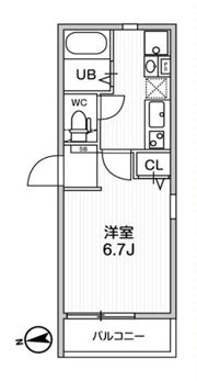 T's Cuore馬込Ⅰの間取り画像