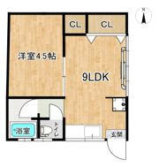 コーポおおみやの間取り画像