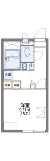 レオパレス浜寺の間取り画像