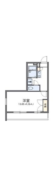 レオパレスエンディヴァーの間取り画像