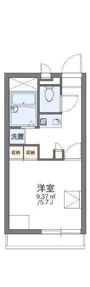 レオパレスフォレストいずみの間取り画像
