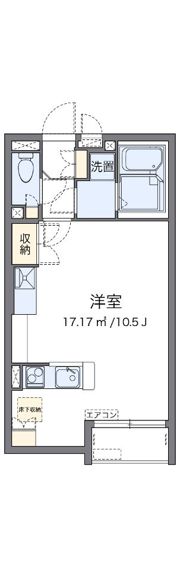 レオネクストケイスピリット桜坂の間取り画像