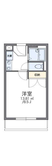 レオパレスサニーヒルの間取り画像