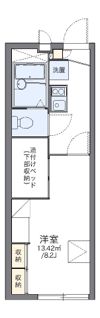 レオパレスルシェルブル金岡の間取り画像