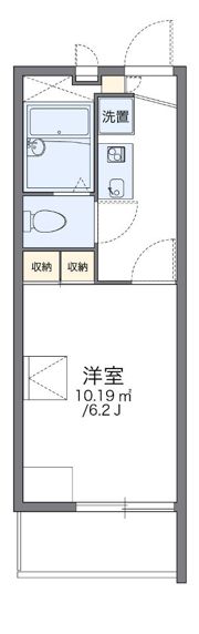 レオパレスネスト中百舌鳥の間取り画像