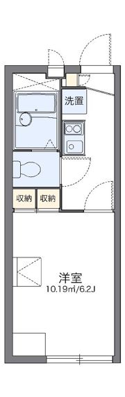 レオパレスタウンコートの間取り画像