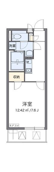 クレイノWILL堺の間取り画像