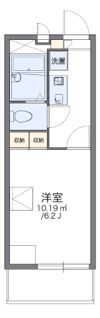 レオパレスメルツェⅢの間取り画像