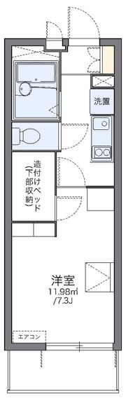 レオパレスコンフォートマックの間取り画像
