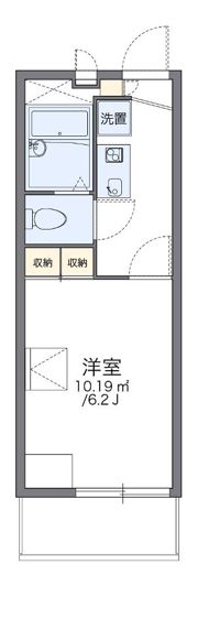 レオパレスクリザンテームの間取り画像