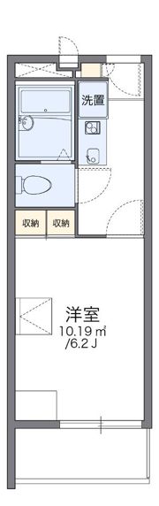 レオパレスヴァンⅡの間取り画像