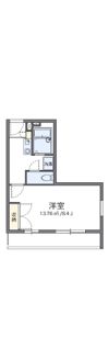 レオパレス中井町2の間取り画像