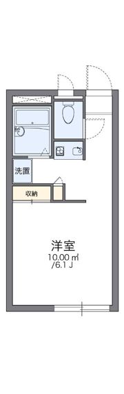 レオパレス浜寺石津の間取り画像