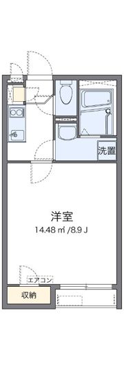 クレイノ金岡の間取り画像