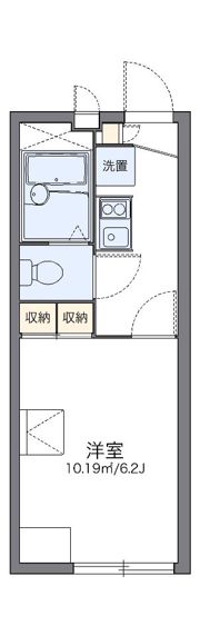 レオパレスシリウスの間取り画像