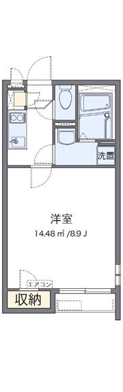 クレイノグロッケンバルトの間取り画像