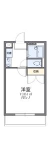 レオパレスJEUNESSEの間取り画像