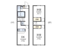 レオパレスラメールの間取り画像