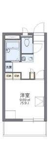 レオパレスグランデ泉Bの間取り画像