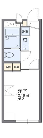 レオパレス諏訪森の間取り画像