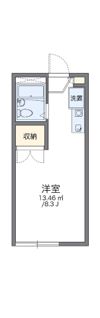 レオパレス池田下Ⅱの間取り画像