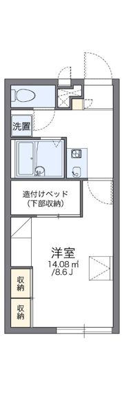 レオパレスソレーユの間取り画像
