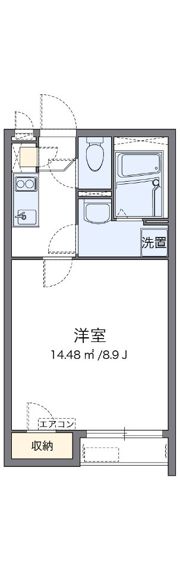 クレイノGRACY浜寺の間取り画像