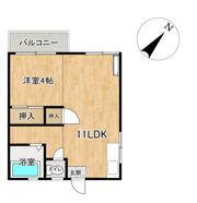 Jハイツの間取り画像