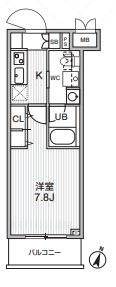 Alivis志村三丁目の間取り画像
