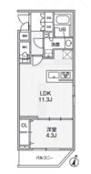 Alivis志村三丁目の間取り画像
