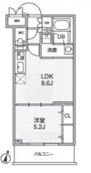Alivis志村三丁目の間取り画像