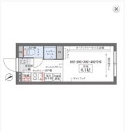 COCOCUBE大森山王の間取り画像