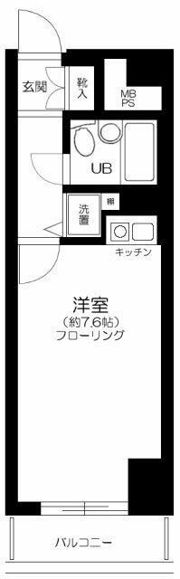 シティコープ浅草橋Ⅲの間取り画像