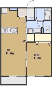 メルシーの間取り画像